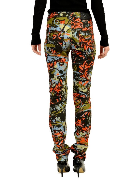 Versace Jeans Women's Multi-Color Straight Leg Jeans US 30 IT 44 - Picture 3 of 5